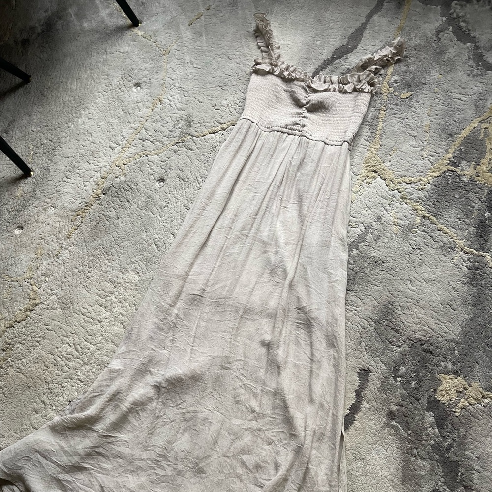 Flowy smocked dress